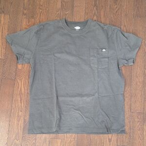 Dickies Men's Olive Short Sleeve T-Shirt With Chest Pocket Size XL